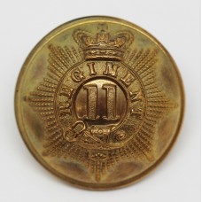 Victorian 11th (North Devonshire) Regiment of Foot Officer's Button (Large)