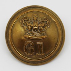 Victorian 61st (South Gloucestershire) Regiment of Foot Officer's Button (Large)