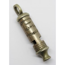 Hampshire Constabulary 'The Metropolitan' Patent Police Whistle