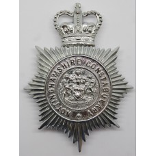 Nottinghamshire Constabulary Helmet Plate - Queen's Crown