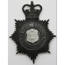 Merthyr Tydfil Borough Police NIght Helmet Plate - Queen's Crown