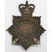 Kent Constabulary Night Helmet Plate - Queen's Crown