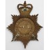 Hampshire & Isle of Wight Police Night Helmet Plate  - Queen's Crown