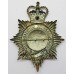 Hertfordshire Constabulary Night Helmet Plate - Queen's Crown