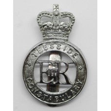 Teeside Constabulary Cap Badge - Queen's Crown