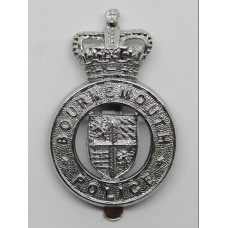 Bournemouth Police Cap Badge - Queen' Crown