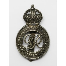 George VI Cumberland & Westmorland Constabulary Cap Badge