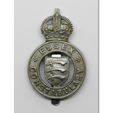 Essex Constabulary Cap Badge - King's Crown