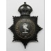 Liverpool City Police Night Helmet Plate - King's Crown