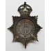 Liverpool City Police Night Helmet Plate - King's Crown