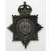 Metropolitan Police 'M' Division (Southwark) Helmet Plate - King's Crown