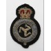 Isle of Man Constabulary Bullion Cap Badge - Queen's Crown