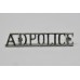 Army Depot Police (A.D.POLICE) Anodised (Staybrite) Shoulder Title