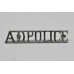 Army Depot Police (A.D.POLICE) Anodised (Staybrite) Shoulder Title