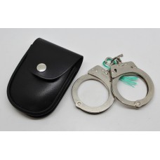Hiatt Police Handcuffs with Key & Pouch