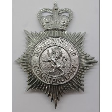 Denbighshire Constabulary Helmet Plate - Queen's Crown