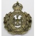 Newcastle-Upon-Tyne City Police Wreath Helmet Plate - King's Crown