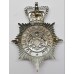 Manchester City Police Helmet Plate - Queen's Crown