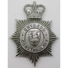 Gwynedd Constabulary Helmet Plate - Queen's Crown