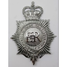 Hertfordshire Constabulary Helmet Plate - Queen's Crown