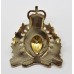 Royal Canadian Mounted Police Anodised (Staybrite) Cap Badge