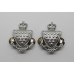 Pair of Cornwall Constabulary Collar Badges - Queen' Crown