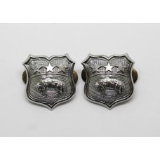 Pair of Leeds City Police Collar Badges