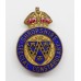 Shropshire Special Constabulary Enamelled Lapel Badge - King's Crown