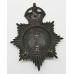 Lancashire Constabulary Night Helmet Plate - King's Crown