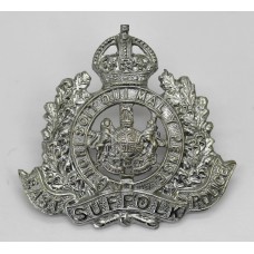 East Suffolk Police Cap Badge - King's Crown