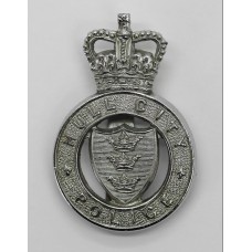 Hull City Police Cap Badge - Queen's Crown