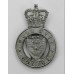 Hull City Police Cap Badge - Queen's Crown