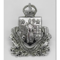 Paisley Burgh Police Cap Badge - King's Crown