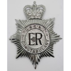 Gwent Constabulary Helmet Plate - Queen's Crown