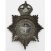 North Riding Constabulary Night Helmet Plate - King's Crown