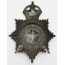 North Riding Constabulary Night Helmet Plate - King's Crown