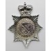 Lincolnshire Police Helmet Plate - Queen's Crown