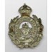 Margate Borough Police Wreath Helmet Plate (Fretted Out Centre) - King's Crown