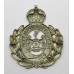 Newcastle-upon-Tyne City Police Wreath Helmet Plate - King's Crown