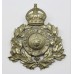 Ramsgate Borough Police Wreath Helmet Plate - King's Crown