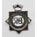 Metropolitan Police Senior Officer's Enamelled Cap Badge - Queen's Crown