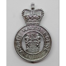 North Wales Police Cap Badge - Queen's Crown