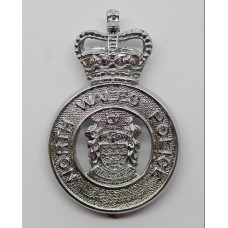 North Wales Police Cap Badge - Queen's Crown