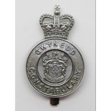 Gwynedd Constabulary Cap Badge - Queen's Crown