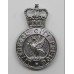 Liverpool City Police Cap Badge - Queen's Crown