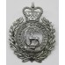 Berkshire Constabulary Wreath Helmet Plate - Queen's Crown