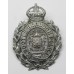 Bootle Borough Police Wreath Helmet Plate - King's Crown