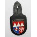 German Unterfranken (Lower Franconia) Bavaria Police Breast Badge Fob