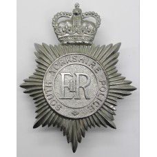 South Yorkshire Police Helmet Plate - Queen's Crown