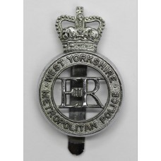 West Yorkshire Metropolitan Police Cap Badge - Queen's crown